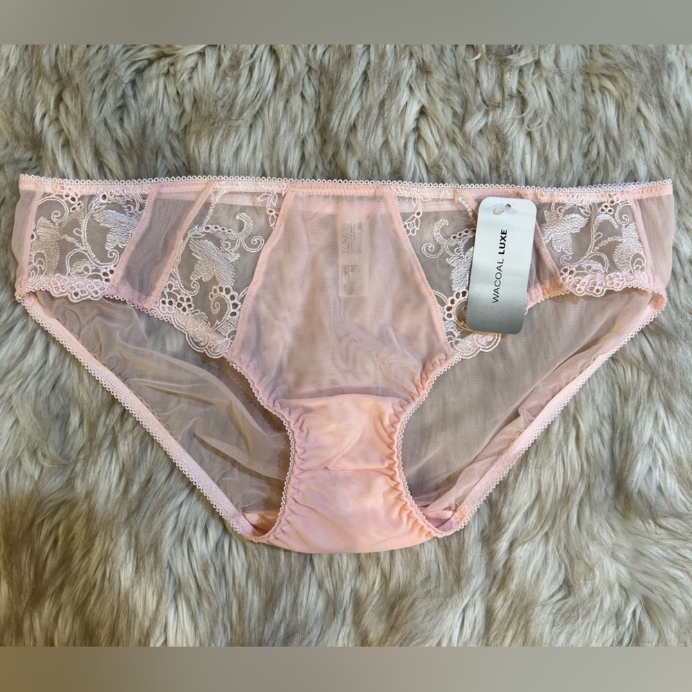 Wacoal Luxe Sheer Pink Panty